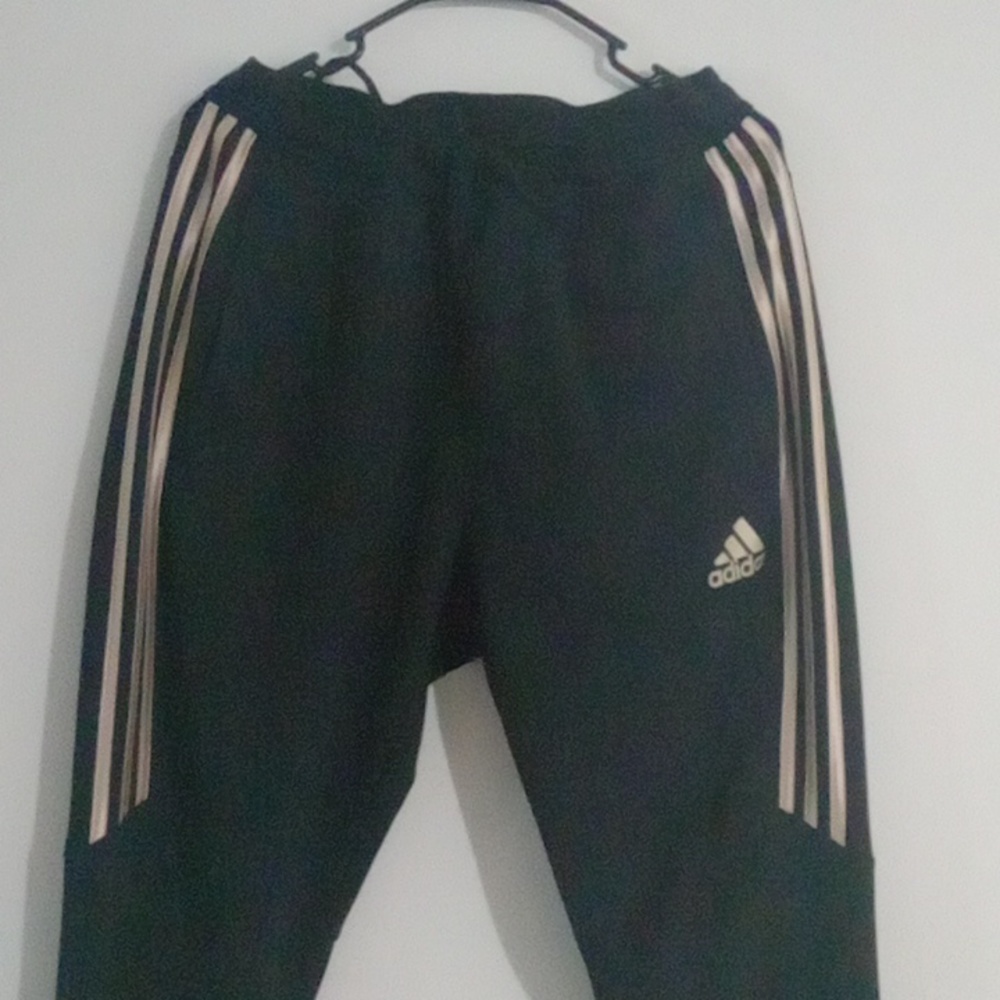 Black & Gold Adidas  Tiro soccer pants